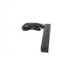 APC AP9565 Basic Rack-Stromverteiler (PDU), 1U, einphasig, 16 A, 208/230 V, 3680 W, 12 C13-Ausgänge, C20-Eingang, 2,5 m Kabel, Schwarz