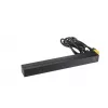 APC AP9565 Basic Rack-Stromverteiler (PDU), 1U, einphasig, 16 A, 208/230 V, 3680 W, 12 C13-Ausgänge, C20-Eingang, 2,5 m Kabel, Schwarz