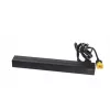 APC AP9565 Basic Rack-Stromverteiler (PDU), 1U, einphasig, 16 A, 208/230 V, 3680 W, 12 C13-Ausgänge, C20-Eingang, 2,5 m Kabel, Schwarz