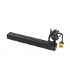 APC AP9565 Basic Rack-Stromverteiler (PDU), 1U, einphasig, 16 A, 208/230 V, 3680 W, 12 C13-Ausgänge, C20-Eingang, 2,5 m Kabel, Schwarz