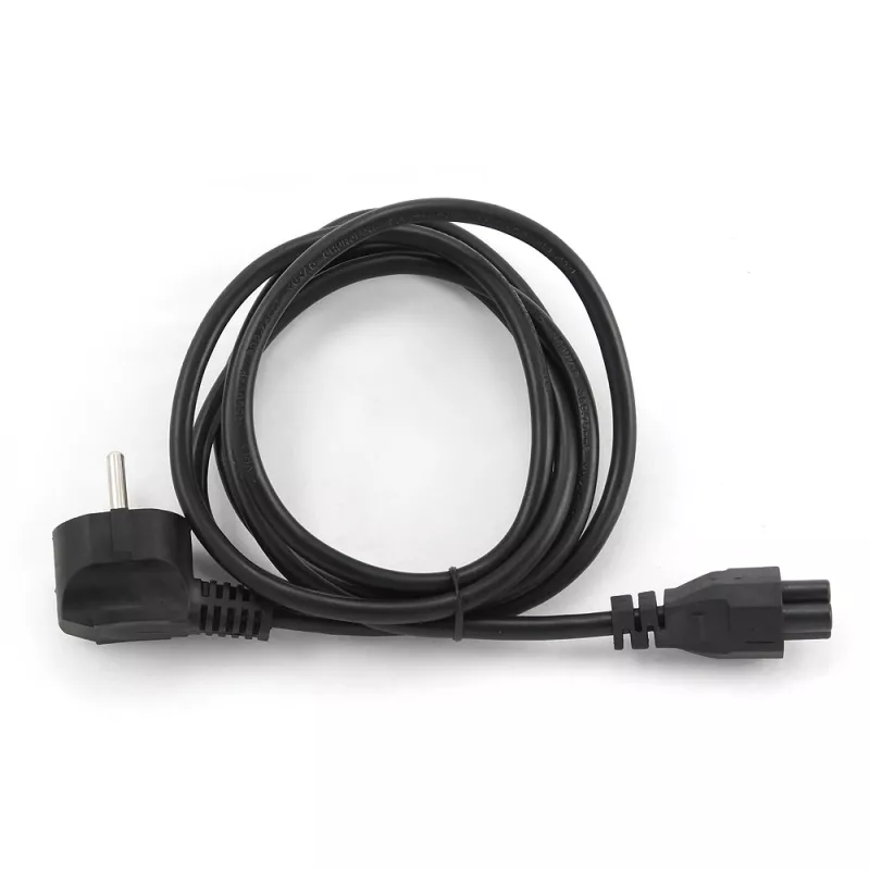 Gembird PC-186-ML12 Netzkabel, CEE 7/7 auf C5, 1,8 m, VDE, Schwarz