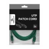 GEMBIRD Patchkabel - Cat 5e - UTP - 3m - grün
