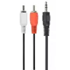 GEMBIRD 3,5-mm-Klinke auf Cinch-Kabel 1,5m