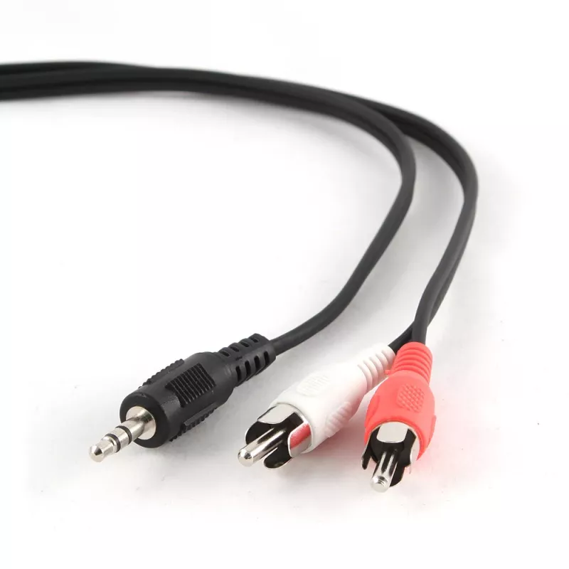 GEMBIRD 3,5-mm-Klinke auf Cinch-Kabel 1,5m