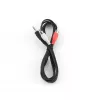 GEMBIRD 3,5-mm-Klinke auf Cinch-Kabel 1,5m