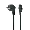 Gembird PC-186-VDE Netzkabel, CEE 7/7 auf C13, VDE, 1,8 m, Schwarz