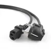 GEMBIRD Kabel Power C13 VDE-geprüft 3m (Bulk-Verpackung)