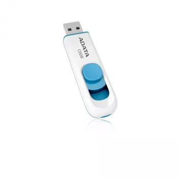 ADATA 32 GB C008 USB-Stick USB Typ-A 2.0 Blau, Weiß