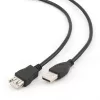 Gembird CCP-USB2-AMAF-10 USB-2.0-Typ-A-Verlängerungskabel (AM/AF), 3 m, schwarz