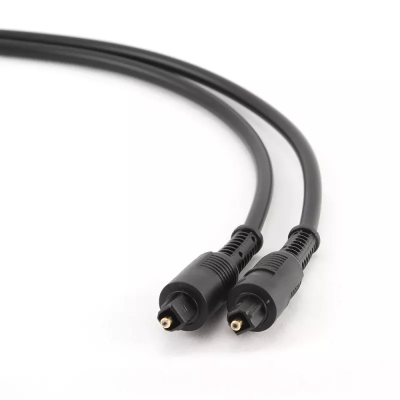 Toslink Audiokabel Gembird CC-OPT-1M Schwarz 1m
