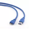 Gembird CCP-MUSB2-AMBM-0.5M USB-2.0-A-auf-Micro-USB-Kabel, 0,5 m, schwarz