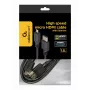 Gembird CC-HDMID-6 HDMI-auf-Micro-HDMI-Kabel (Typ D), vergoldet, 1,8 m, Schwarz