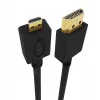 Gembird CC-HDMID-6 HDMI-auf-Micro-HDMI-Kabel (Typ D), vergoldet, 1,8 m, Schwarz
