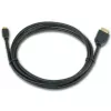 Gembird CC-HDMID-6 HDMI-auf-Micro-HDMI-Kabel (Typ D), vergoldet, 1,8 m, Schwarz