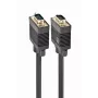 GEMBIRD Premium VGA HD15M/HD15M Dual-Shielded mit 2 Ferritkernen 10m Kabel/ Schwarz