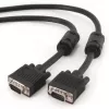 GEMBIRD Kabel Premium VGA - HD15M/HD15M - Doppelt geschirmt mit 2 x Ferritkern 20m - Schwarz