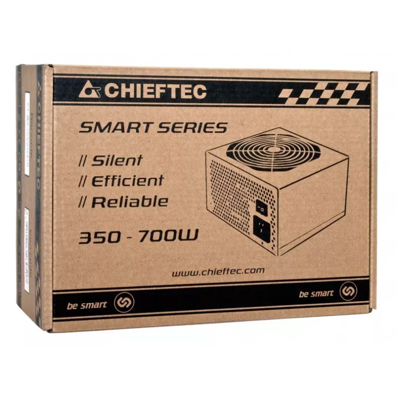 Chieftec Smart GPS-400A8 Netzteil 400 W 20+4 pin ATX ATX Schwarz