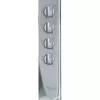 Whirlpool AKM 268/IX Edelstahl Einbau-Gasherd 4 Zone(n)