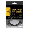 Gembird CC-HDMI4-0.5M HDMI-2.0-Kabel mit Ethernet, Stecker auf Stecker, 4K, 0,5 m, schwarz, Bulk-Verpackung