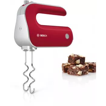 Bosch MFQ40303 mixer Handmixer 500 W Rot, Silber