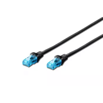 DIGITUS Patchkabel - Cat 5e - U-UTP - Snagless - 50 cm - schwarz