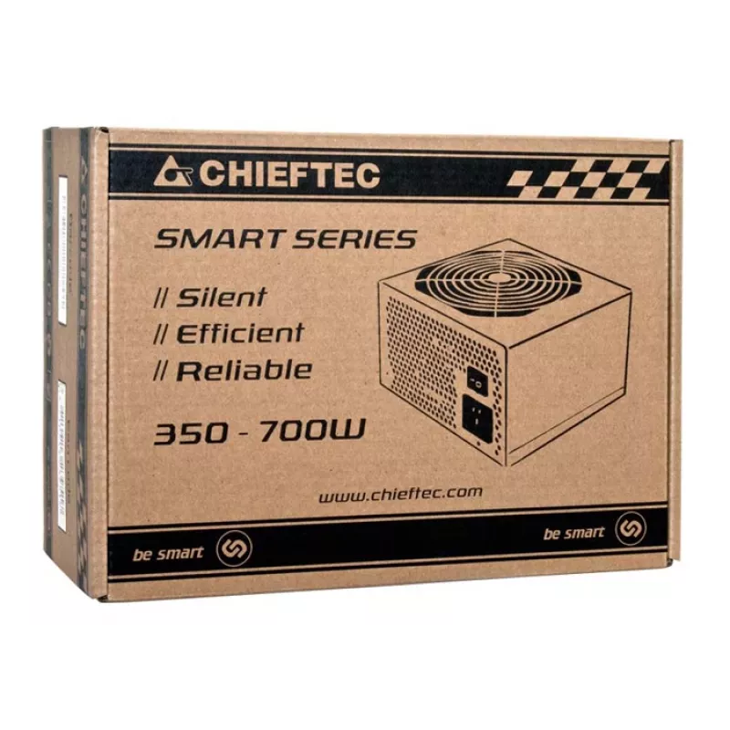 Chieftec Smart GPS-500A8 Netzteil 500 W 20+4 pin ATX ATX Schwarz