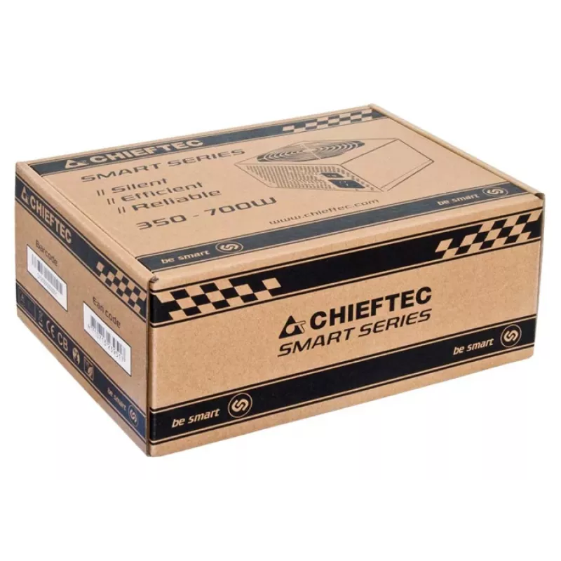 Chieftec Smart GPS-500A8 Netzteil 500 W 20+4 pin ATX ATX Schwarz