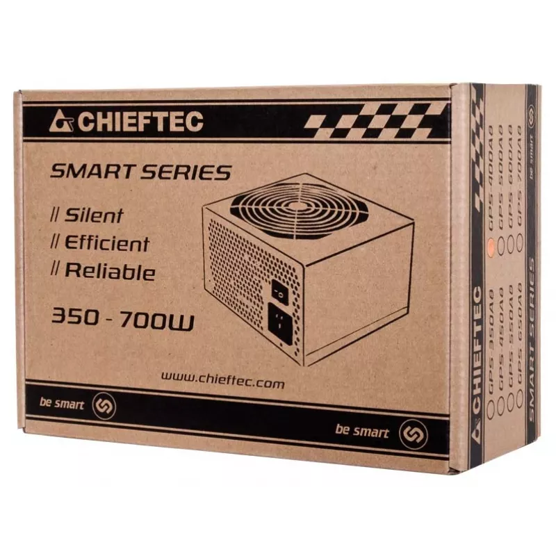 Chieftec Smart GPS-700A8 Netzteil 700 W 20+4 Pin ATX PS/2 Schwarz
