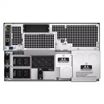 APC Smart-UPS On-Line SRT10KRMXLI - 10kW/VA, 6x C13 + 4x C19 + Hardwire 1-Phasen-Ausgang, Rackmontage, integrierte NMC