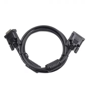 Gembird DVI-D Single-Link-Kabel, 1,8 m, Schwarz (CC-DVI-BK-6)
