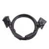 Gembird DVI-D Single-Link-Kabel, 1,8 m, Schwarz (CC-DVI-BK-6)