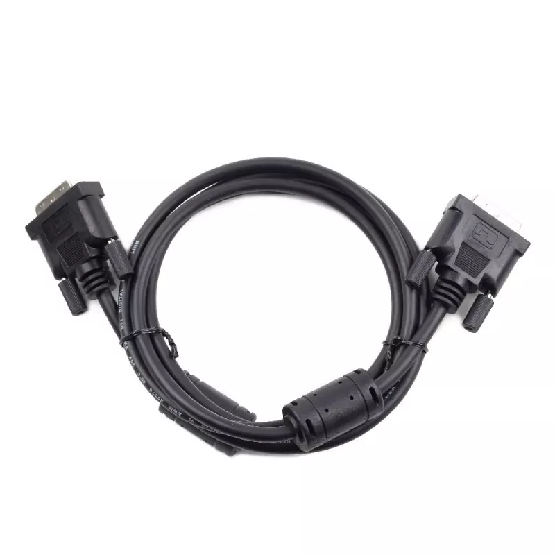Gembird DVI-D Single-Link-Kabel, 1,8 m, Schwarz (CC-DVI-BK-6)