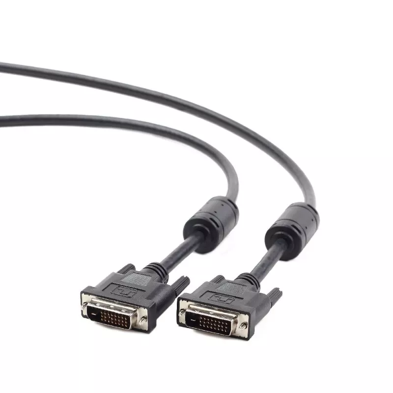 Gembird Cablexpert CC-DVI2-BK-6 DVI-D Dual-Link-Kabel, 1,8 m, schwarz