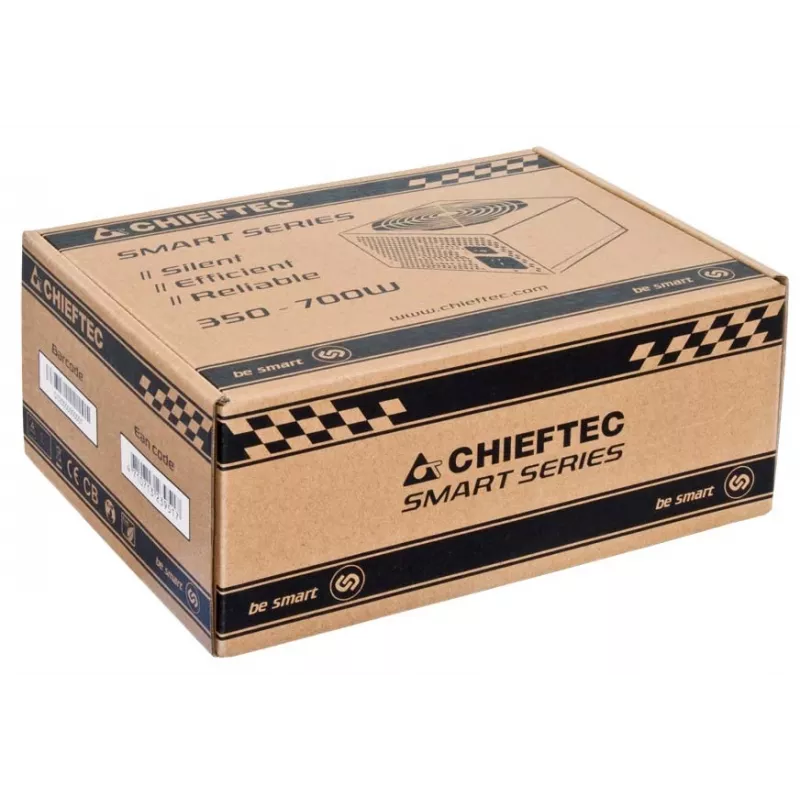 Chieftec Smart GPS-600A8 Netzteil 600 W 20+4 Pin ATX ATX Schwarz