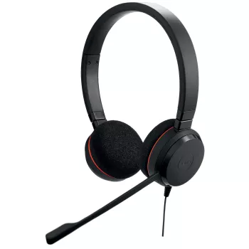 Jabra Evolve 20 MS Stereo, kabelgebunden, Büro/Callcenter, 150 - 7000 Hz, 171 g, Headset, Schwarz
