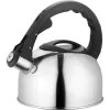 Lamart Lumier LT 7004 Pfeifkessel für den Herd, 2 l, Edelstahl, induktions- und gasgeeignet, Inox