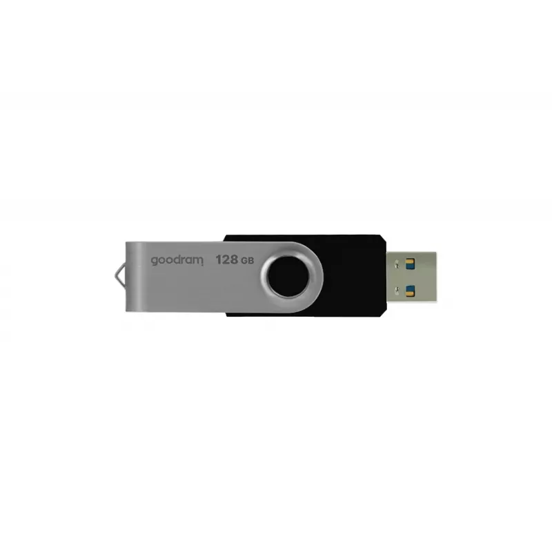 USB-Stick GOODRAM UTS3 128 GB USB Typ-A 3.2 Gen 1, schwarz, 60 MB/s Lesen, 20 MB/s Schreiben
