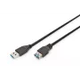 DIGITUS USB 3.0 Verlängerungskabel Typ A Stecker/Buchse 3,0 m (ak-300203-030-s)