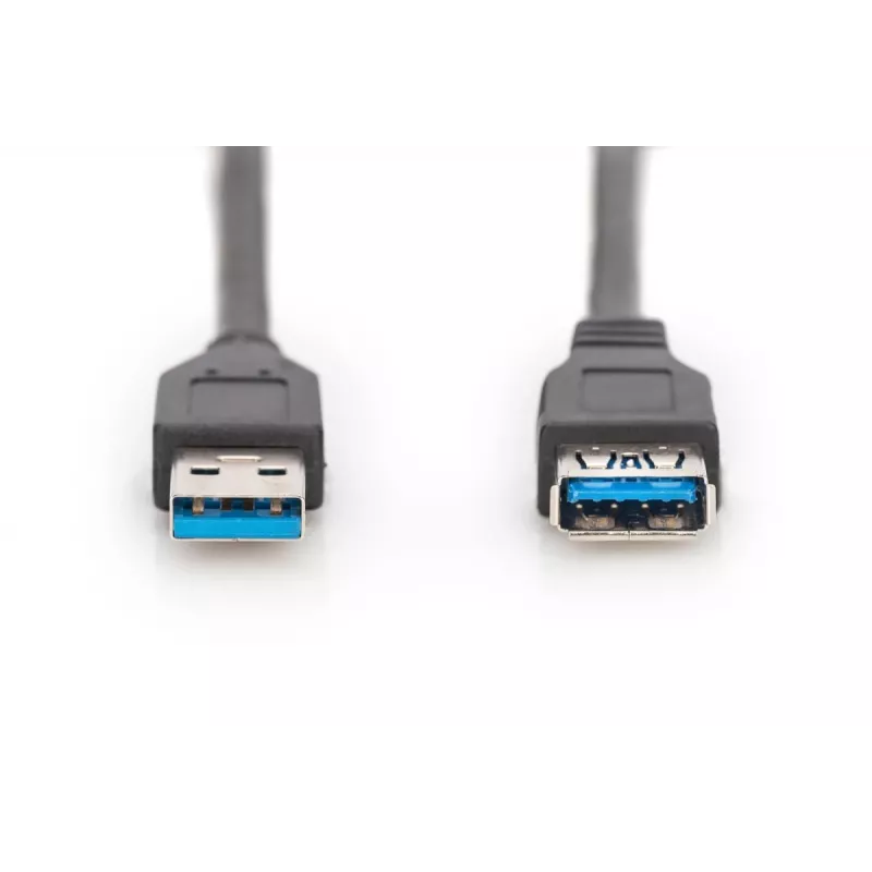DIGITUS USB 3.0 Verlängerungskabel Typ A Stecker/Buchse 3,0 m (ak-300203-030-s)