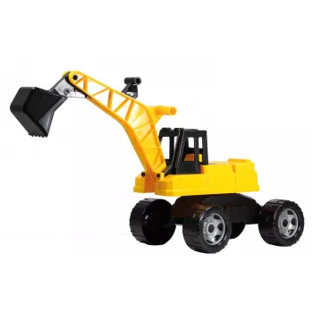Lena GIGA TRUCKS Excavator, Excavator, 3 yr(s), Kunststoff, Schwarz, Gelb