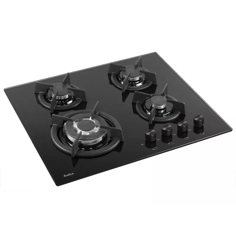 Amica PG6411SR Einbau-Gaskochfeld, 4 Zonen, mechanische Steuerung