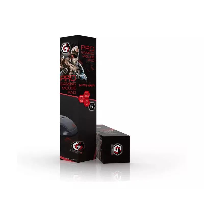 Mauspad Gembird MP-GAMEPRO-S — Gaming-Stoff/Schaumstoff, 250×200×3 mm, gemustert mehrfarbig