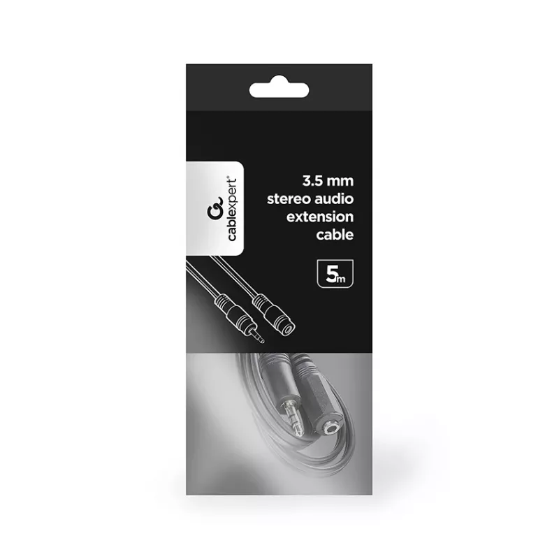 GEMBIRD 3,5 mm Stereo-Audio-Verlängerungskabel, 3 m