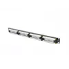 Lanberg PPU5-1024-B Patchpanel, 24 Ports, 1 HE, 19 Zoll, Cat5e UTP, Metall, Schwarz
