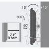 Techly 13-30 inch Wandhalterung für LED LCD TV voll beweglich ICA-LCD 201BK