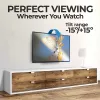Techly 13-30 inch Wandhalterung für LED LCD TV voll beweglich ICA-LCD 201BK
