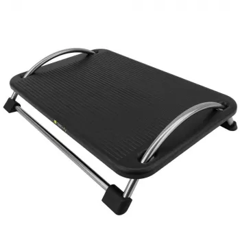 Techly Verstellbare Fußstütze ICA-FR 13, Schwarz, ABS-Kunststoff, 430 mm, 280 mm, 1,24 kg