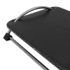 Techly ICA-FR 13 ergonomische verstellbare Fußstütze, Neigungswinkel einstellbar, rutschfest, 43 x 28 cm, schwarz