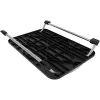 Techly ICA-FR 13 ergonomische verstellbare Fußstütze, Neigungswinkel einstellbar, rutschfest, 43 x 28 cm, schwarz