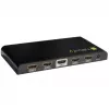 Techly Splitter HDMI 4-fach 4K*2K IDATA HDMI-4K4, HDMI, 4x HDMI, 1x HDMI F, 4096 x 2160 Pixel, Schwarz, 36 bit